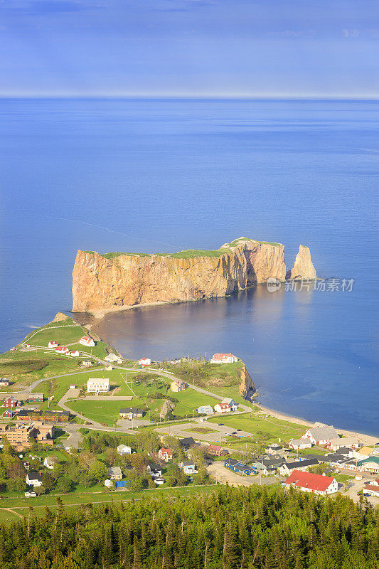 Perce Rock，魁北克，加拿大